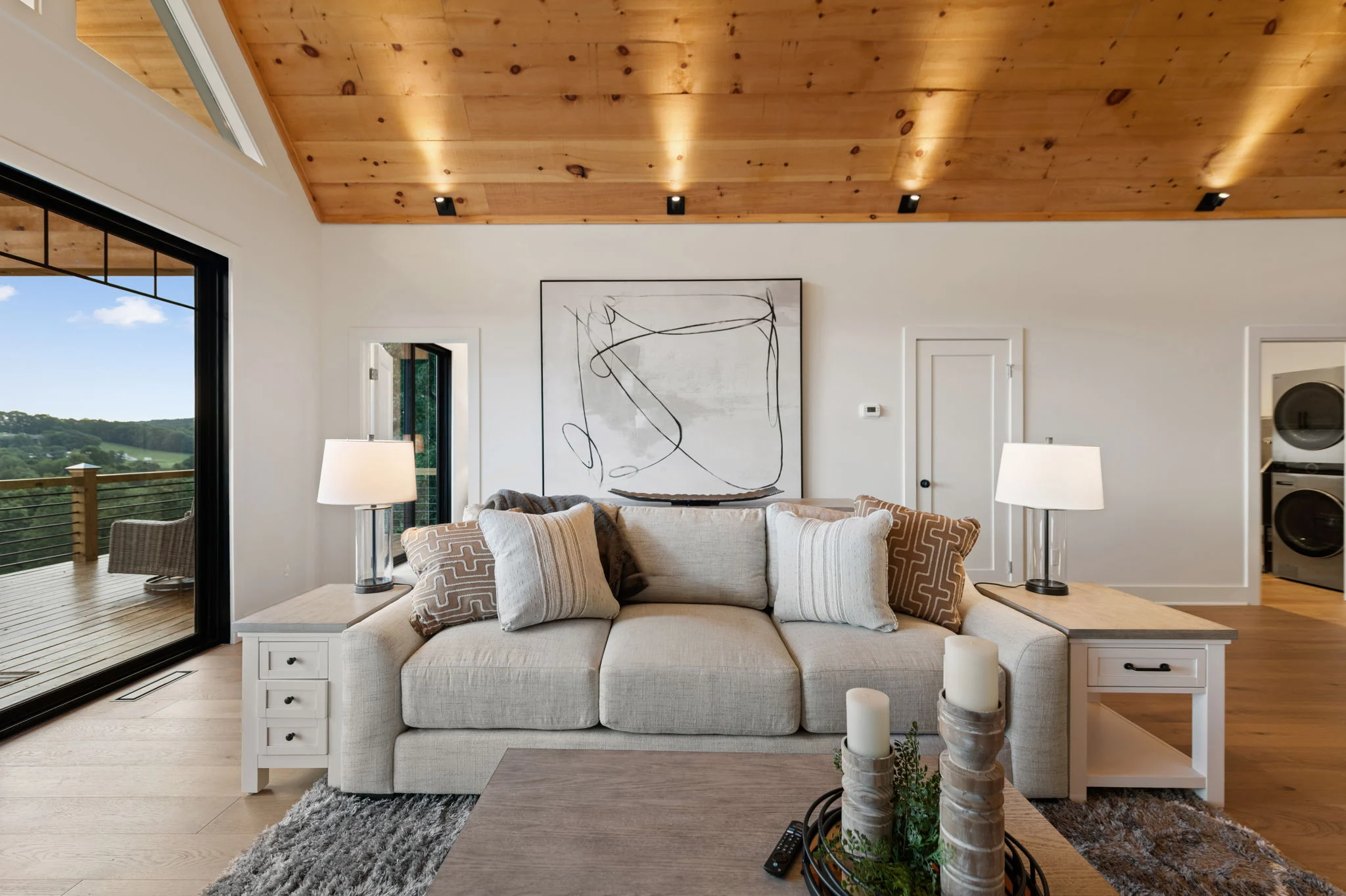 Great room with mountain views through the deck doors, View Finder I