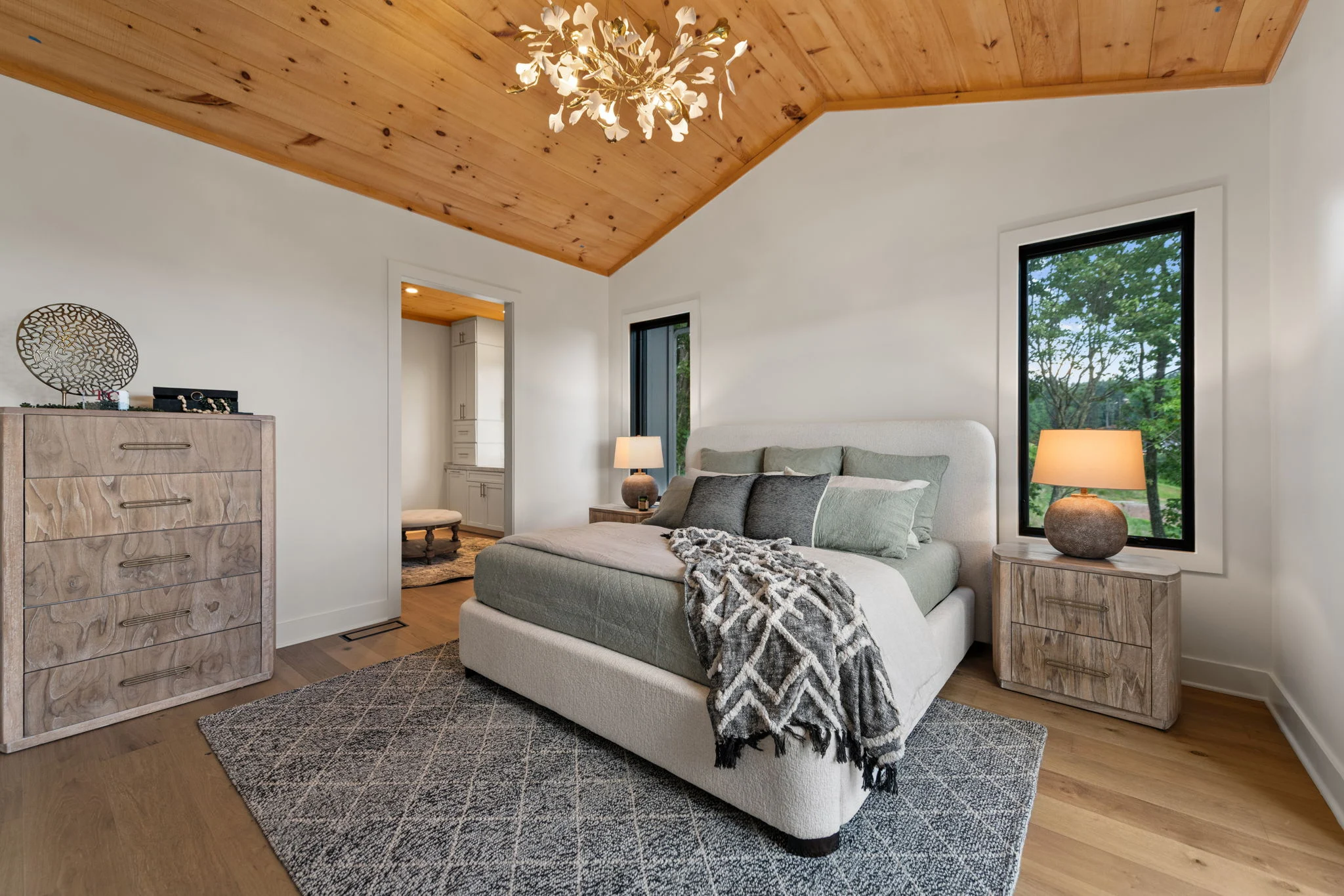 Primary bedroom with a king bed, View Finder I