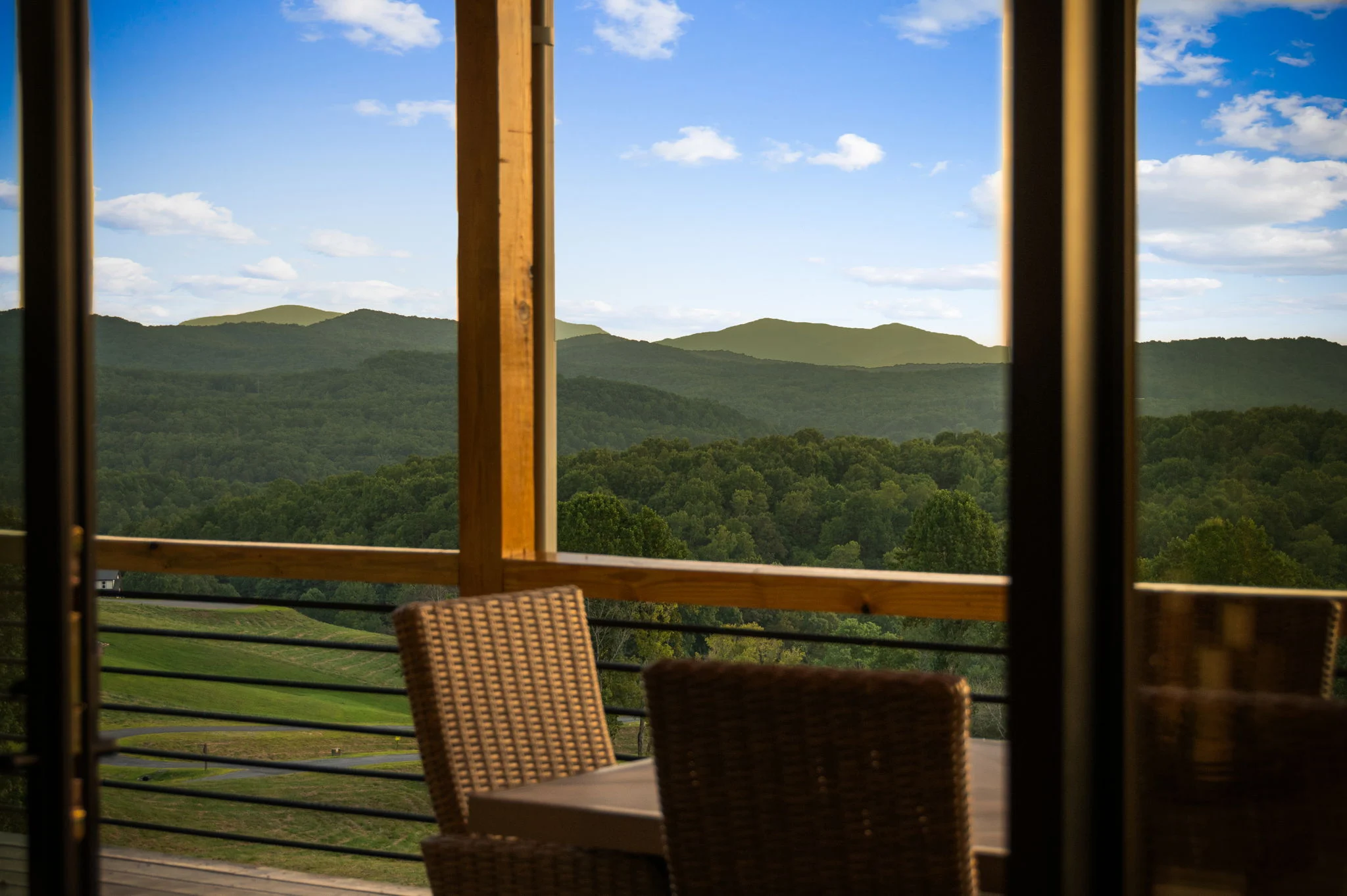 Mountain view from the deck, View Finder I